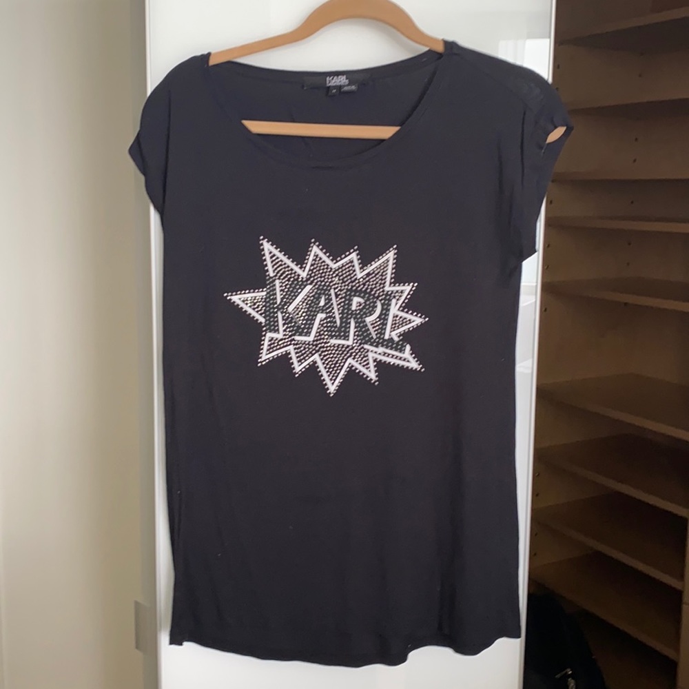 Karl black tshirt